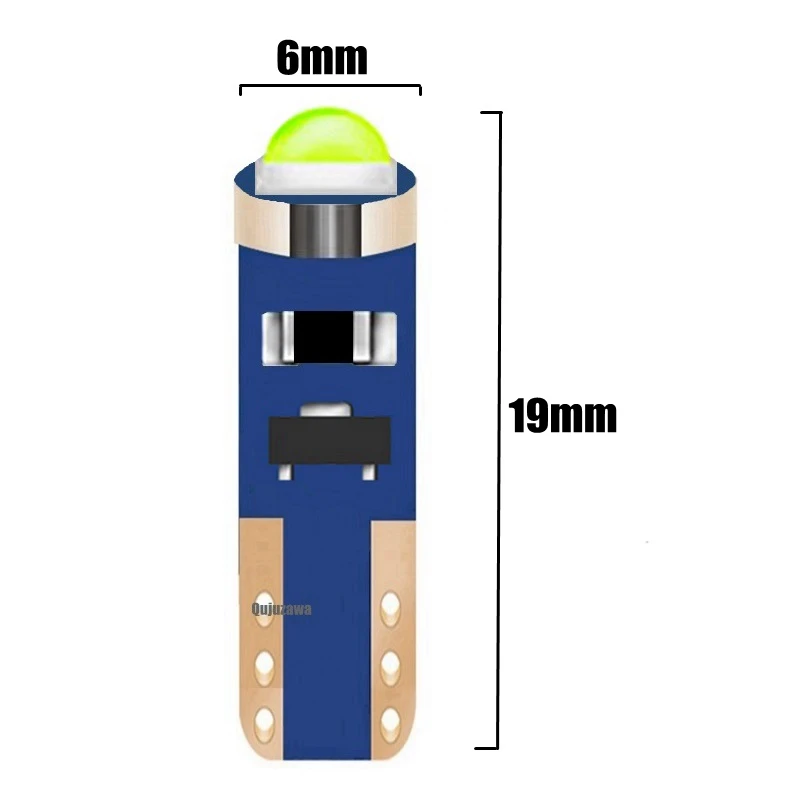 T5 W3W W1.2W супер яркий Cree Чип светодиодный светильник Canbus Авто приборной панели