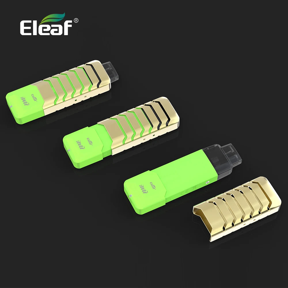 Оригинальный Eleaf iWu kit pod system 15 Вт Макс и 2 мл емкость с батареей 700 мАч все-в-одном