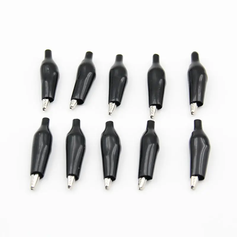 Кабель с зажимом типа Аллигатор 0 шт. красный черный провод батарея зажимы