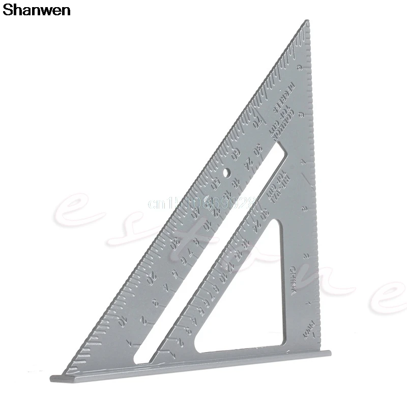 Ruler Measuring Tool Aluminum Alloy Speed Square Protractor Miter Framing Measurement | Инструменты