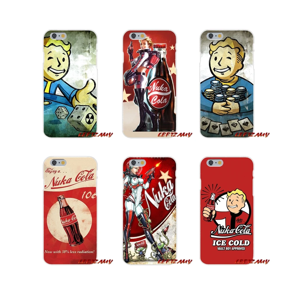 Аксессуары чехол для телефона сумка черный остров студии игры Fallout iPhone X XR XS MAX 4 4S 5