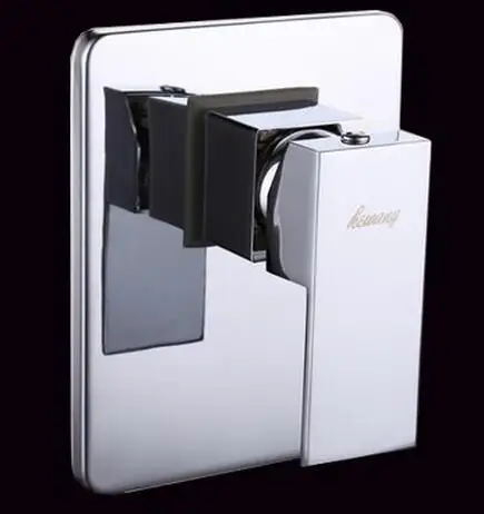 

Bathroom Faucet In Wall Mounted Bath Shower Faucet Mixer taps hot and cold Brass Chrome Single Function Concealed Shower Valve