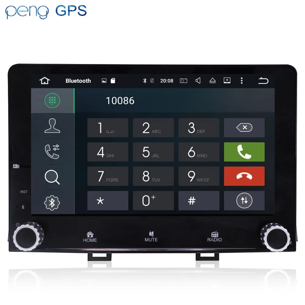 Автомобильный стерео Android 8 1 для KIA RIO 2017 2018 навигация в автомобиле gps