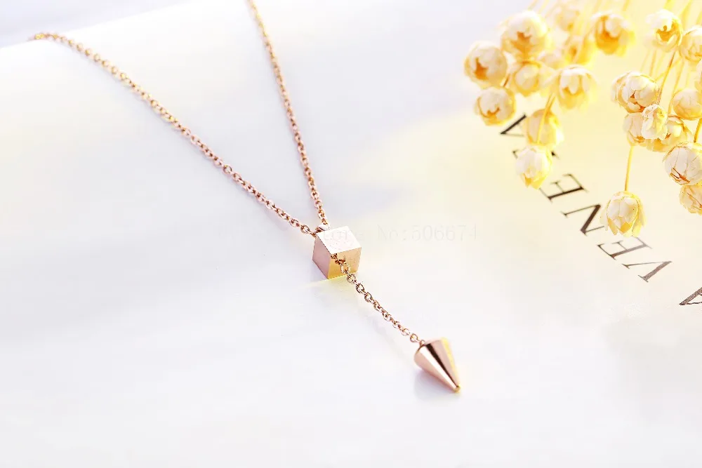 2017 Модные украшения колье coess конические Ожерелья для мужчин Bijoux Femme