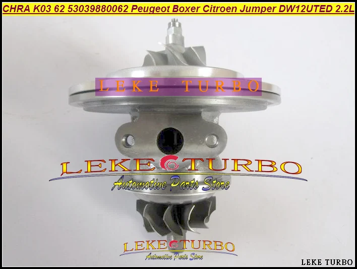 Турбокомпрессор для Peugeot Boxer 2 турбокомпрессор с турбонаддувом Citroen Jumper dw12 53039880062