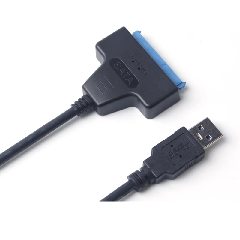 22 Pin SATA к USB 3 0 2 5 дюйма адаптер для жесткого диска кабель конвертер &quotноутбука HDD SSD