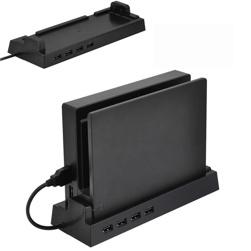 Блок питания для Nintendo Switch 4 порта USB внешний сплиттер расширительный адаптер switch NS