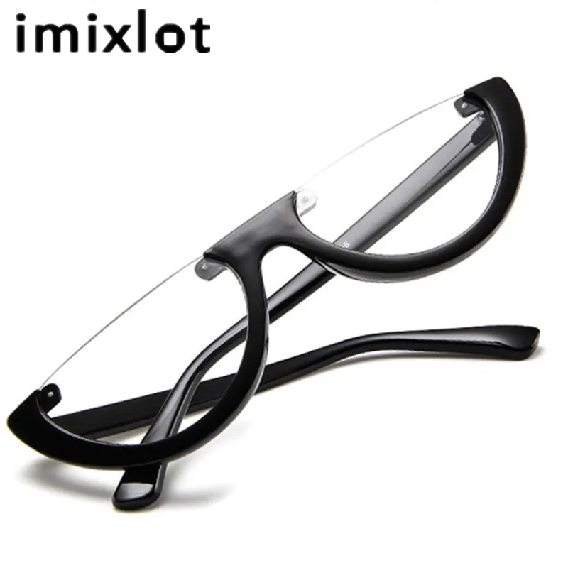 Imixlot классические Полуободковые солнцезащитные очки кошачий глаз для женщин