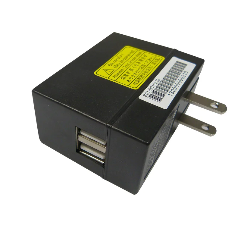 Delippo 5V 2A3A2.4A умный дорожный адаптер зарядного устройства с двойным USB настенным