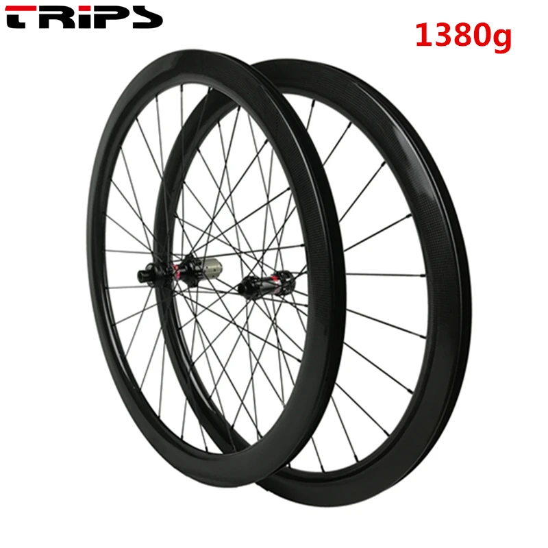 Дорожные дисковые карбоновые колеса 1380g 700c 38 мм 50 безкамерные 25 ширина 100*12 142*12 6