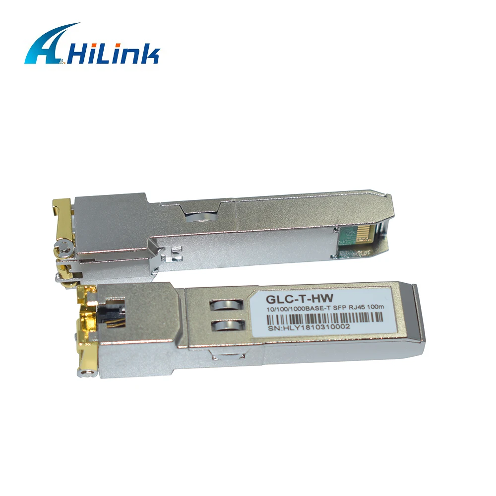 Бесплатная доставка! 10/100/1000base t GLC T медь 100 м RJ45 разъем SFP трансивер с функцией
