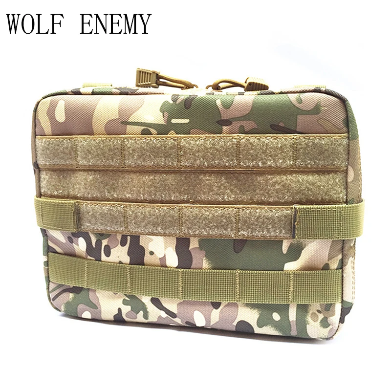 CP Тактическая Сумка Molle, нейлоновая, черная, тактическая сумка, большой органайзер для журналов, универсальный телефонный медик, поясная сумка, EDC, Molle, сумки - Цвет: CP
