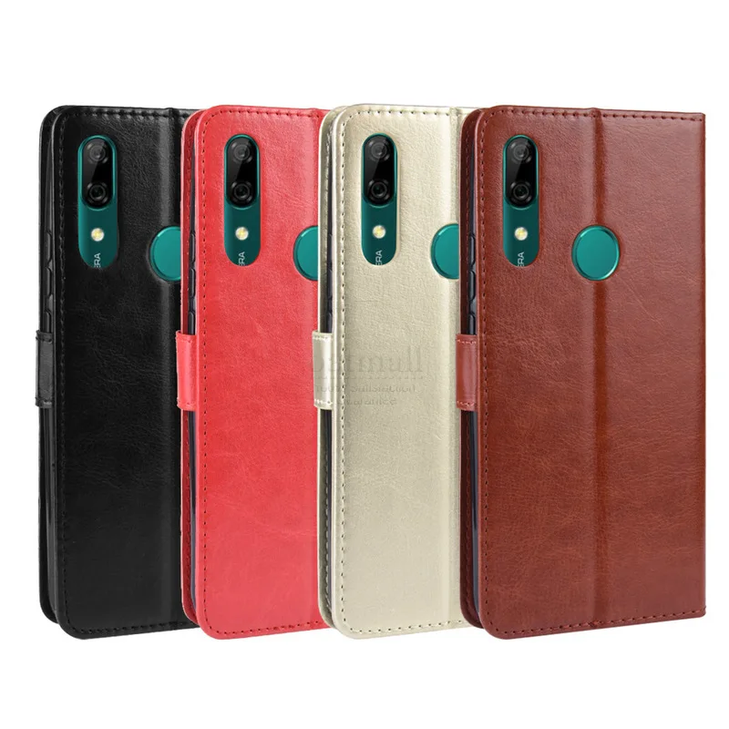 Новый Премиум чехол книжка из искусственной кожи в стиле ретро для Huawei P SMART Z