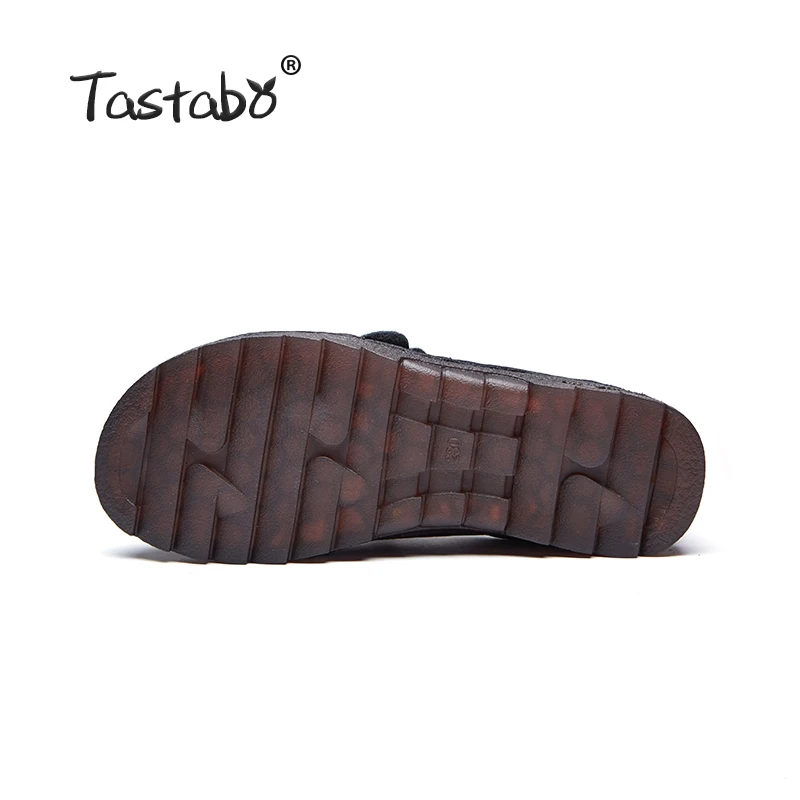 Tastabo/обувь из натуральной кожи на плоской подошве Новое поступление Рабочая