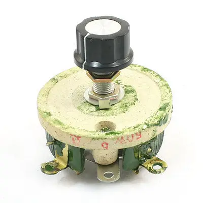 

50W 5 Ohm Ceramic Wirewound Potentiometer Volume Control Disk Rheostat