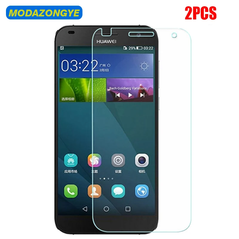 2 шт. защита для экрана Huawei G7 закаленное стекло Ascend L01 L03 G 7 защитное 2.5D 9 H|Защитные