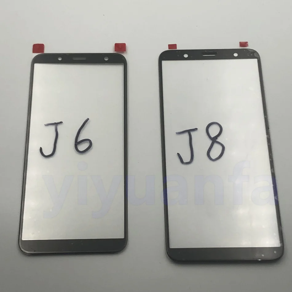 Сменный сенсорный ЖК-экран оригинальный внешний стеклянный экран для Samsung Galaxy J6