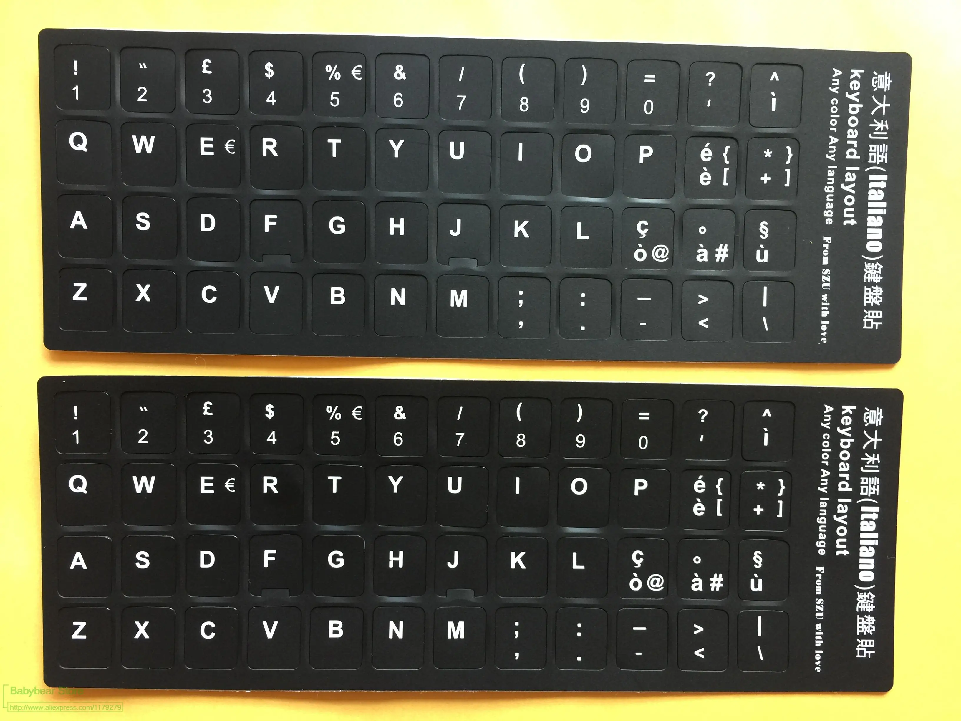 2 шт. наклейки на клавиатуру в итальянском стиле|cover stroller|cover yarnstickers seat |