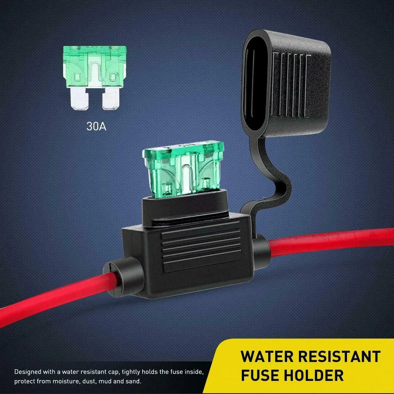 1 упаковка автомобильный лодочный тонкий 8 Калибр Встроенный держатель