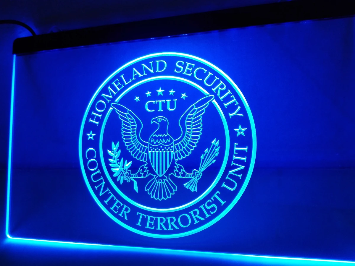 

LC160- CTU counter terrorist LED Neon Light Sign