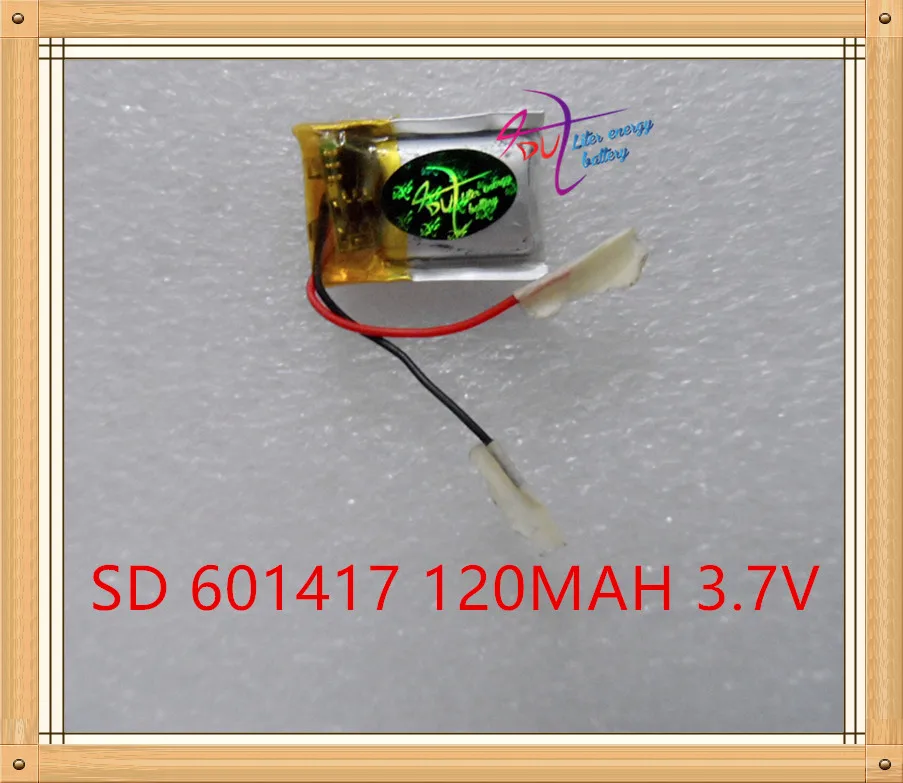 Литровый аккумулятор 3 7 В полимерный литиевый 601417 220 мАч маленький игрушечный