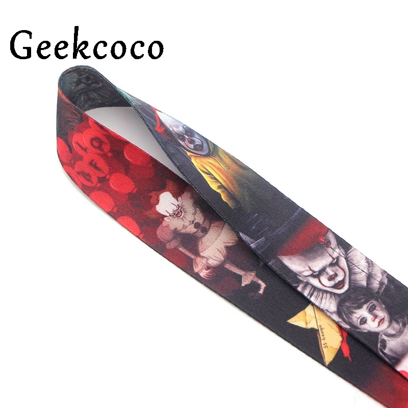 Stephen King's IT брелок аксессуары для мобильного телефона USB держатель удостоверения личности ключи ремни бирки шеи ремешок камеры J0247