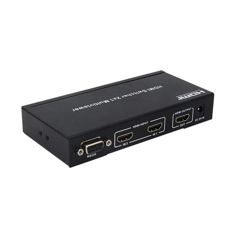 Высокое качество V1.3 2x1 HDMI многофункциональная коробка 1080P 2 в 1 выход