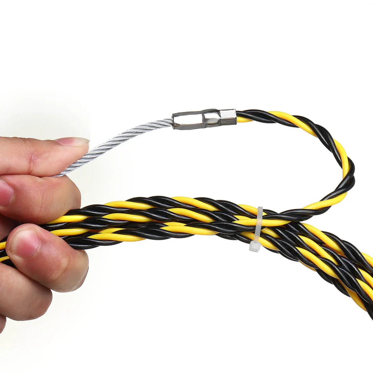 Электрический провод винторезный станок 5/10/15/20 м электрика Threading устройства жильный кабель бег Съемник привести строительные инструменты набор