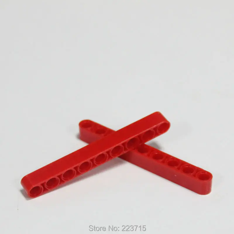 * Technic 9M Beam 20 шт DIY enlighten block brick part No.40490 совместимость с другими сборками частиц|block
