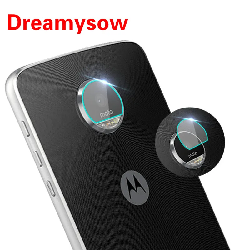 Dreamysow для Motorola Moto Z Z2 Z3 E5 Play G5 G5s G6 Plus X4 задняя камера объектив мягкий Закаленное