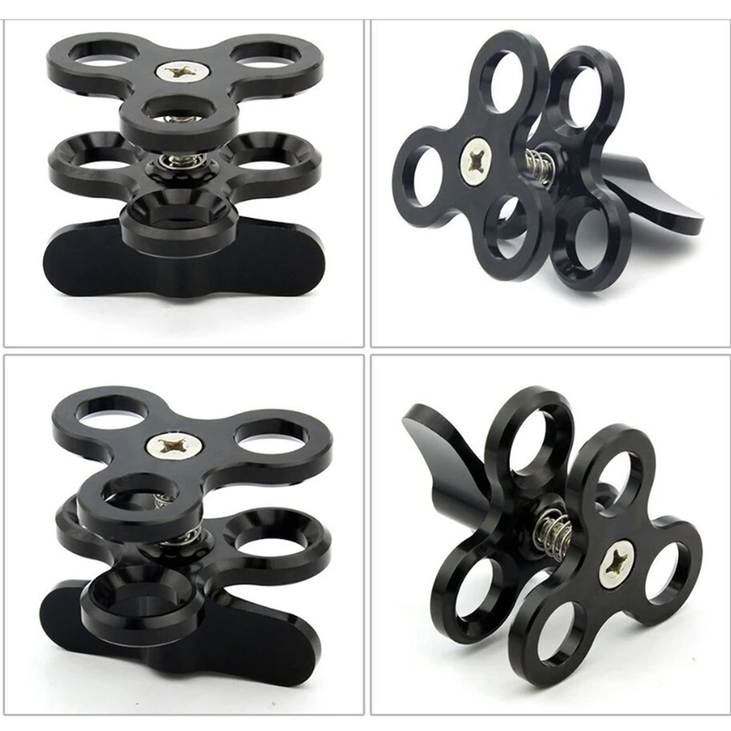 Зажим-бабочка с тремя отверстиями легкий зажим для руки шара оборудование