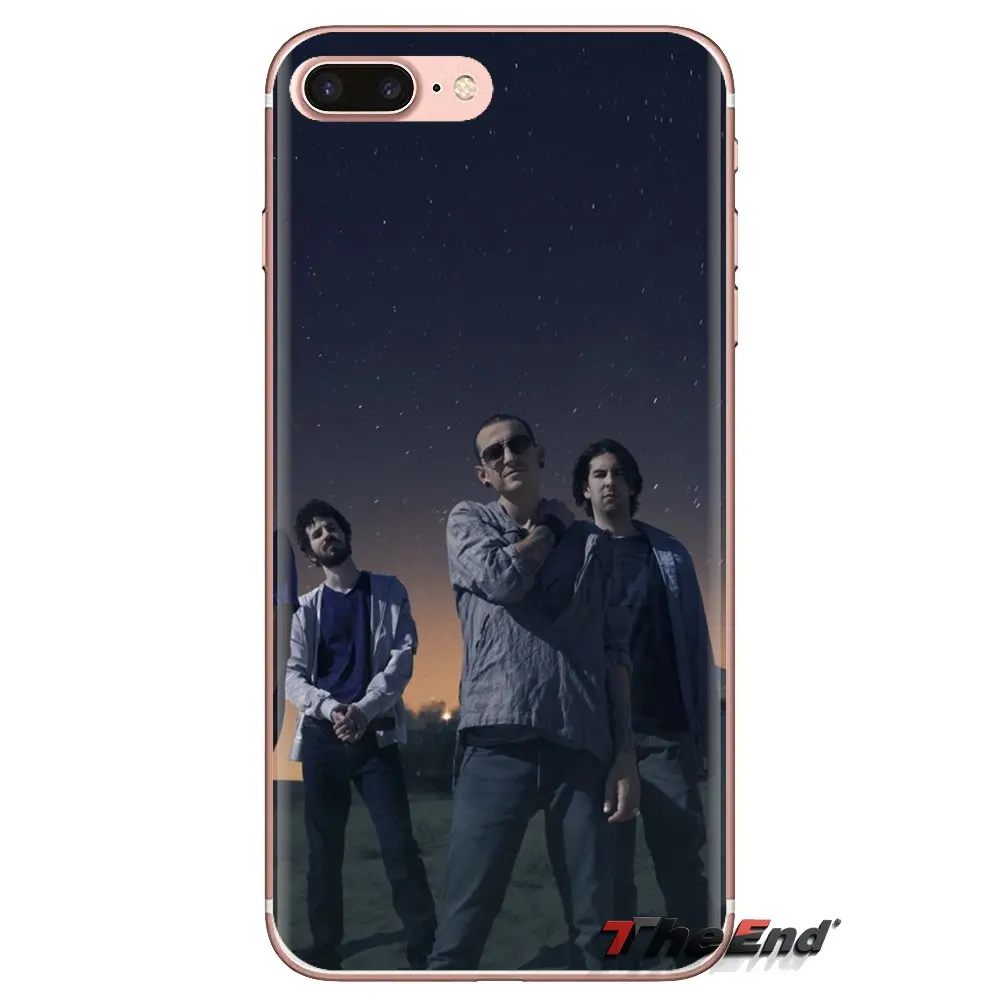 Прозрачный мягкий чехол для Xiaomi Redmi 4A S2 Note 3 3S 4 4X 5 Plus 6 7 6A Pro Pocophone F1 Music Linkin park |
