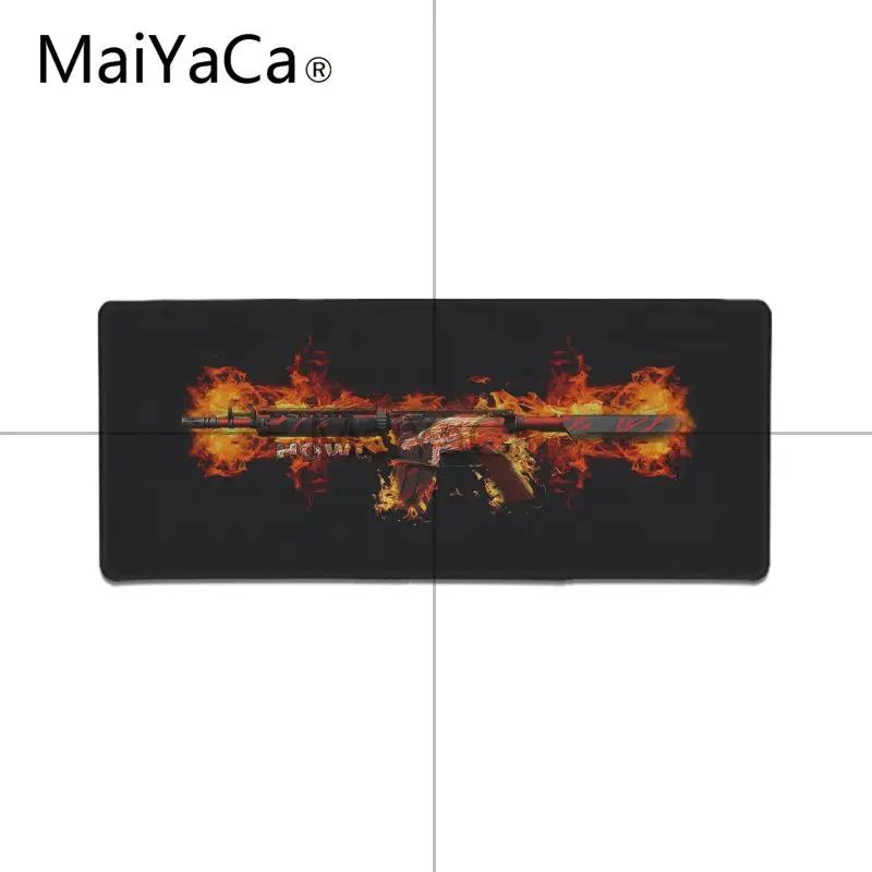 Lock Edge 30x80cm MaiYaCa Нескользящие PC пистолет части Csgo коврик для мыши геймер игровые коврики большой игровой коврик для мыши Lockedge коврик для мыши Клавиатура коврик - Цвет: Lock Edge 30x80cm