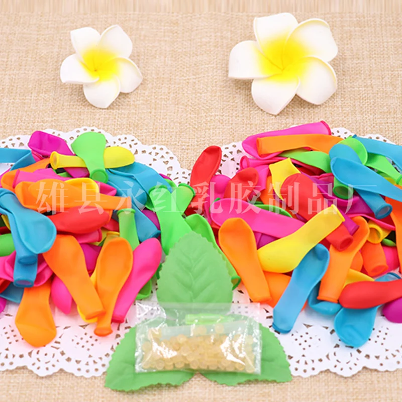 

120Pcs Water Balloons Supplementary Package Toys Magic Summer Beach Party Outdoor Filling Water Balloon Bombs Toy for Kid Adult