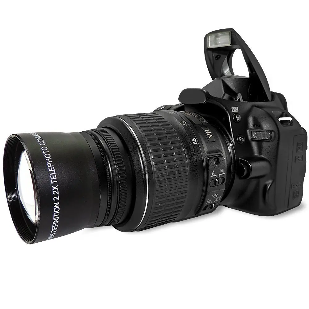 Телеобъектив с увеличением 2 2x для Fujifilm объектив объективом 18-55 мм 16-50 X-T3 X-T2 |