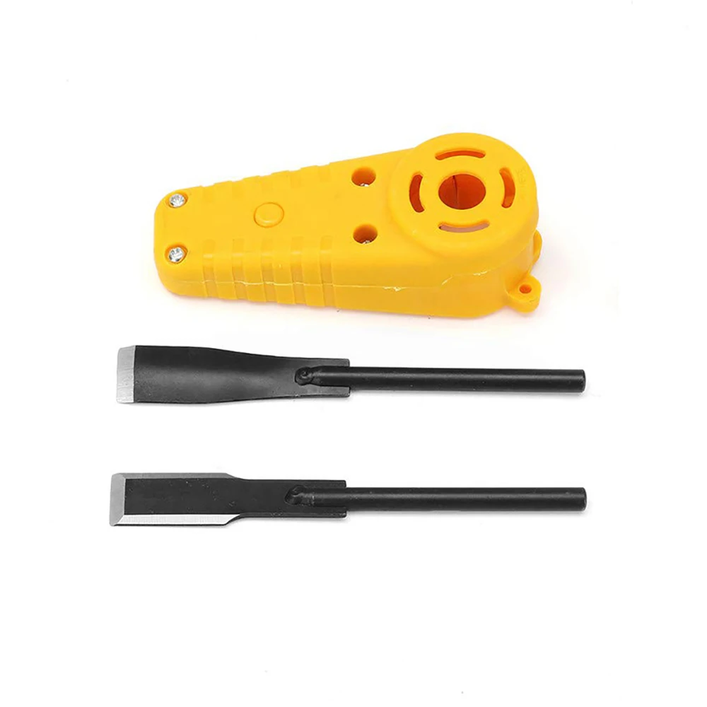 

Professional Electric Wood Carving Chisel Set Changed Grinder Into Power Chisel Woodworking Tool new