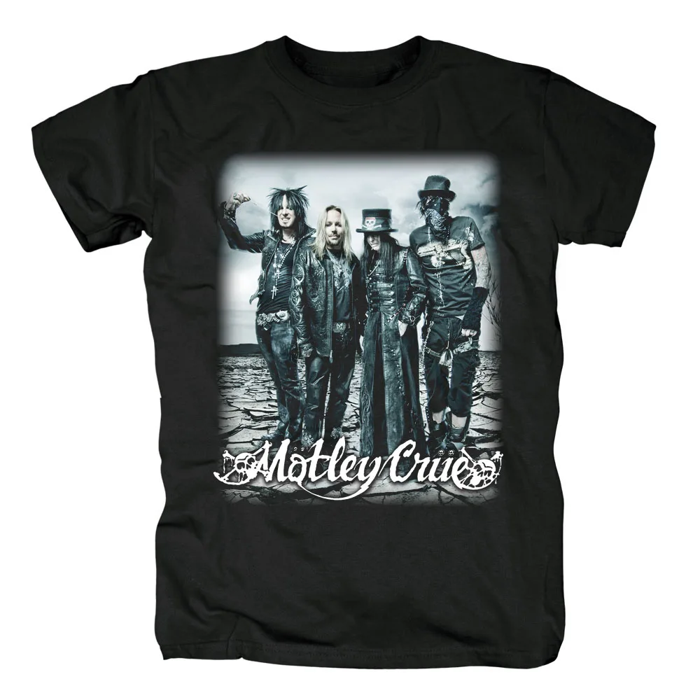 Bloodhoof Motley Crue винтажный рок тяжелый металл группа тур t-shirt Азиатский размер