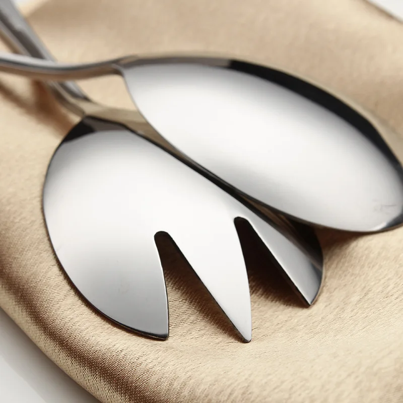 Набор из 2 предметов нержавеющей стали для салата|tableware set|set tablewaresteel tableware |