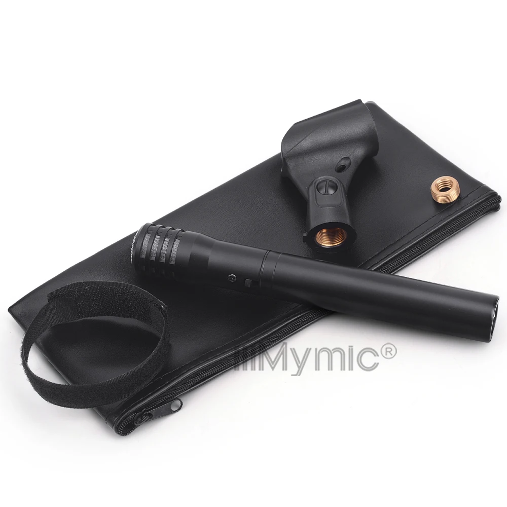 Профессиональный гитарный ударный Деревянный Микрофон 81! кардиоидный