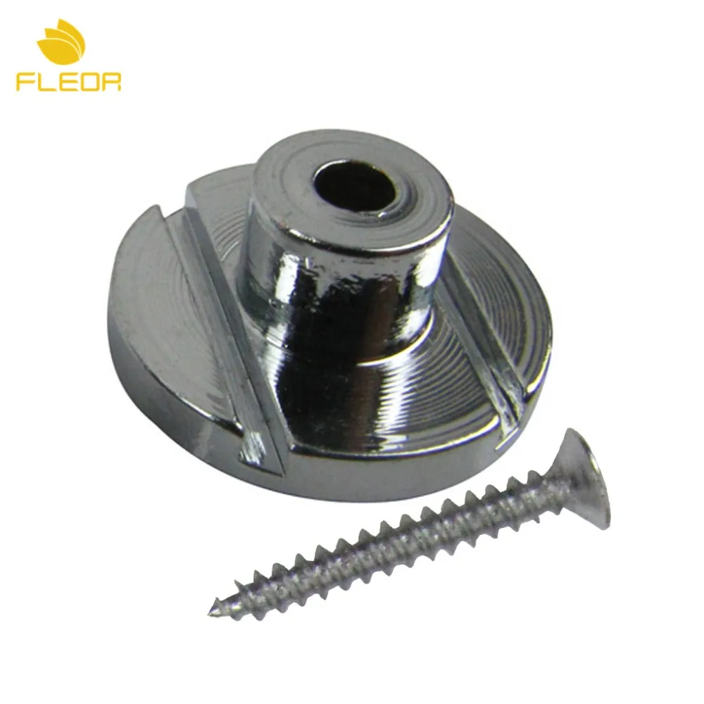 FLEOR 10 шт. хромированные Электрические бас-гитары струны фиксаторы дерева детали