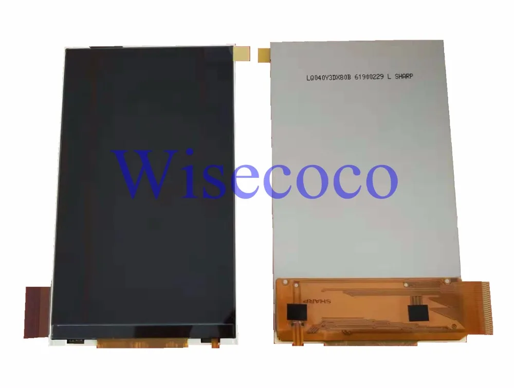 Новый оригинальный ЖК дисплей LQ040Y3DX80B экран для Motorola symbol MC18N0 4 дюйма TFT 480X800 WVGA 100%