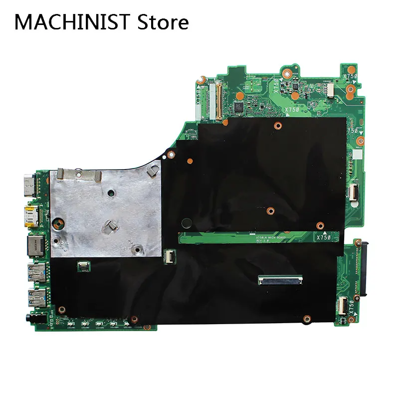 Оригинальная материнская плата для ноутбука ASUS X750LA X750L X750LB X750LN REV 2 0 GT840M 2G DDR3