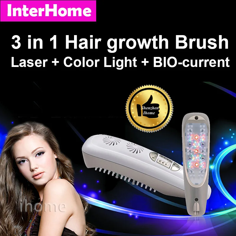 Лазерный гребень для восстановления волос микро ток выпадения алопеция массаж