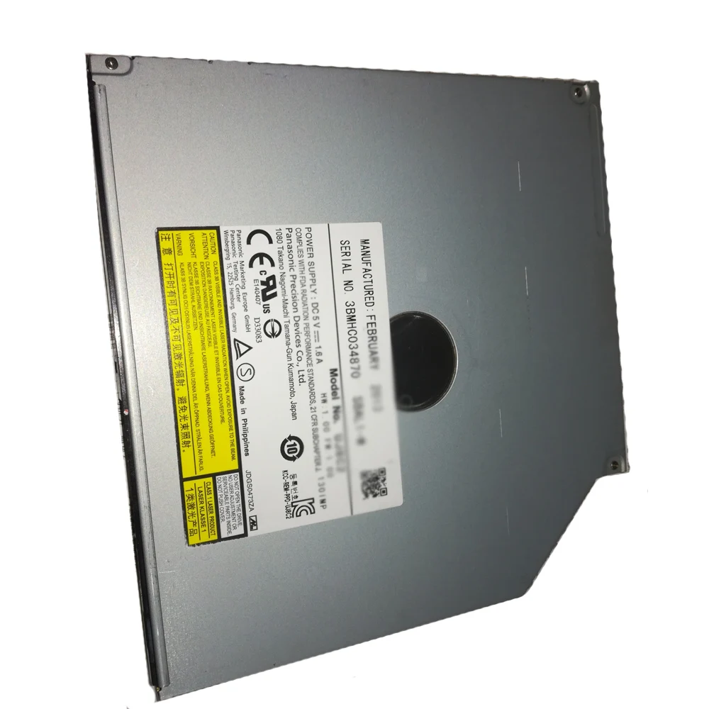 

Cheap for Dell Lenovo Laptop Internal 9.5mm SATA DVD Optical Drive UJ8A2 UJ8B2 Dual Layer 8X DVD RW DL Burner 24X CD-R Writer