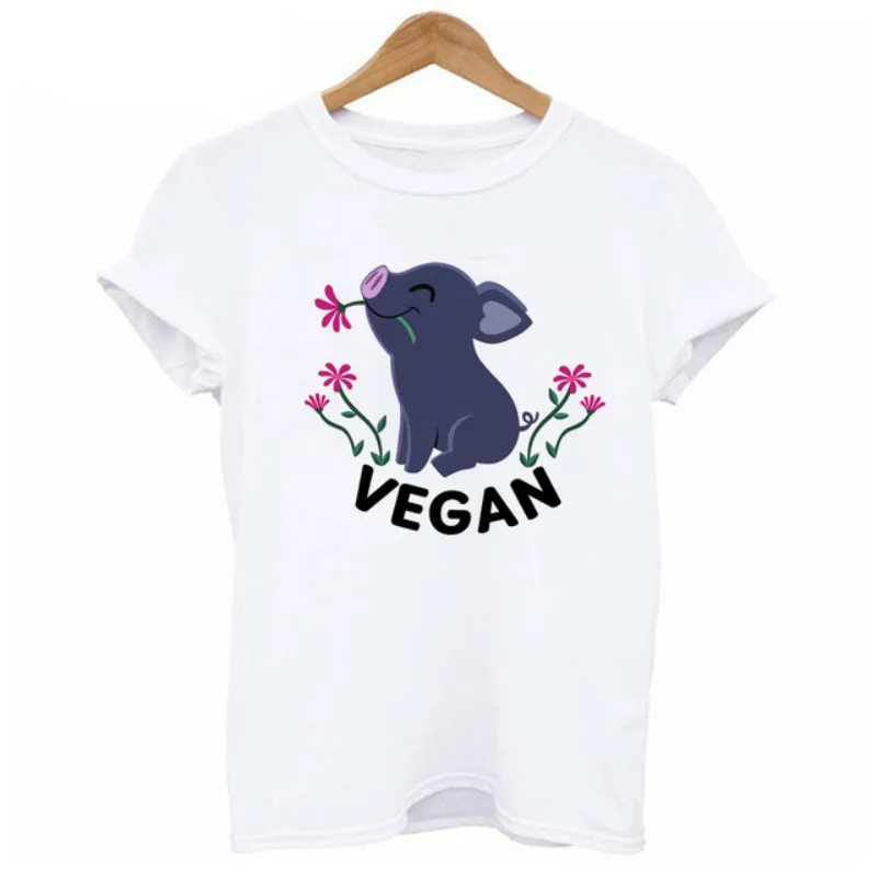 Vegan футболка для женщин, есть фрукты, не друзья, футболка с принтом harajuku kawaii tumblr, футболка с круглым вырезом для девочек, Женская белая футболка WT579