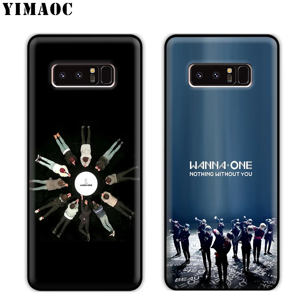 YIMAOC Wanna One Bands Soft Silicone Case for Samsung Galaxy S10 S10e S9 S8 Plus S7 S6 Edge J6 Cover |