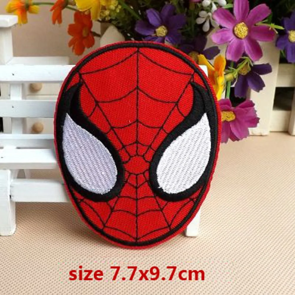 Персонализированные нашивки вышитые железные на патчи комиксы куртка патч