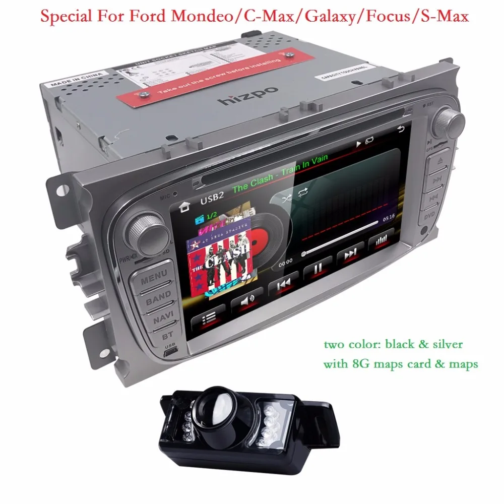 Двойной 2 Din Автомобильный dvd плеер GPS Navi для Ford Focus Mondeo Galaxy 3G аудио Радио стерео
