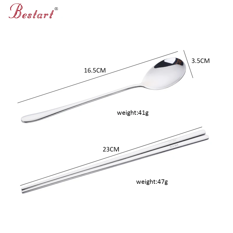 Набор палочек и ложек из нержавеющей стали 304 18/8|stainless steel chopsticks|steel chopsticks304 stainless