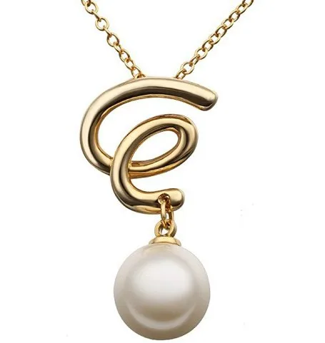 Жемчужное ожерелье JS N141 ювелирные изделия золотого и серебряного цвета без